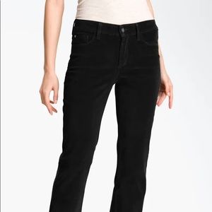 NWT NYDJ black corduroy bootcut jeans sz 12